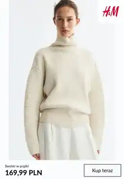 H&M Sweter w prążki H & M oferta