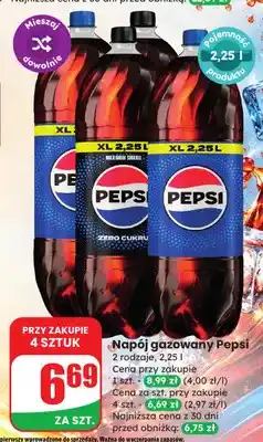 Dino Napój gazowany Pepsi Zero Cukru oferta