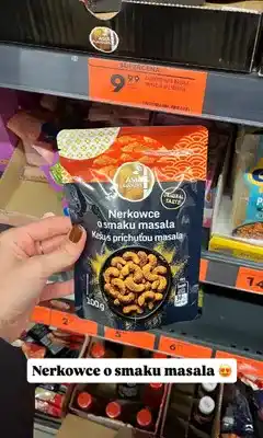 Biedronka Nerkowce o smaku masala Asia Flavours oferta