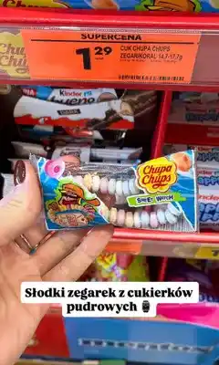 Biedronka Cukierki pudrowe Chupa Chups Sweet Watch oferta