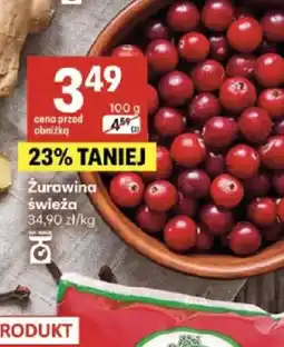 Delikatesy Centrum Żurawina świeża oferta
