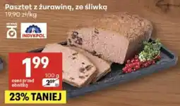 Delikatesy Centrum Pasztet z żurawiną, ze śliwką INDYKPOL oferta