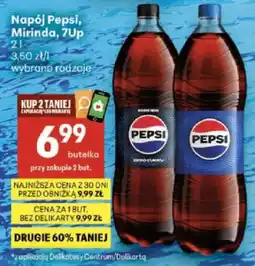 Delikatesy Centrum Napój Pepsi, Mirinda, 7Up oferta