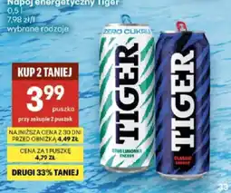 Delikatesy Centrum Napoje energetyczne Tiger oferta