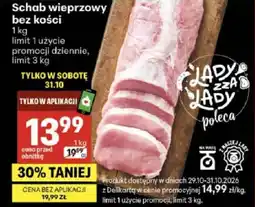 Delikatesy Centrum Schab wieprzowy bez kości oferta