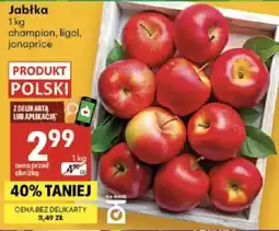 Delikatesy Centrum Jabłka champion, ligol, jonaprice oferta