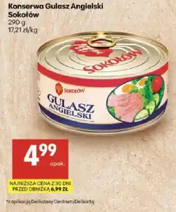 Delikatesy Centrum Konserwa Gulasz Angielski Sokołów oferta