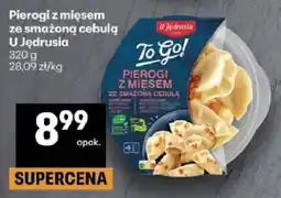 Delikatesy Centrum Pierogi z mięsem ze smażoną cebulą U Jędrusia oferta