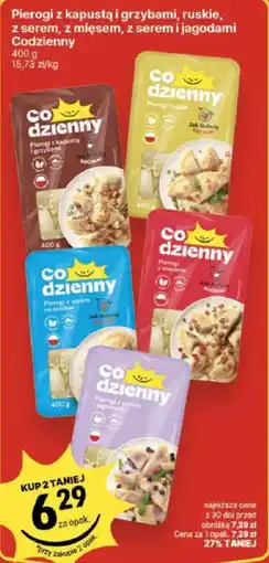 Delikatesy Centrum Pierogi Co dzienny oferta