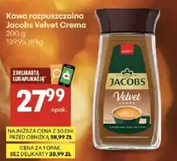 Delikatesy Centrum Kawa rozpuszczalna Jacobs Velvet Crema oferta