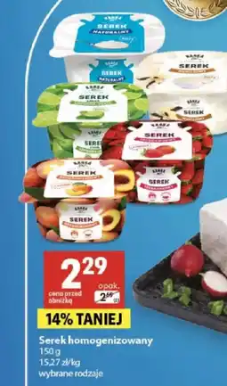 Delikatesy Centrum Serek homogenizowany oferta