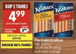 Delikatesy Centrum Parówki Krakus oferta