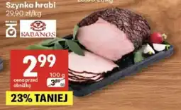 Delikatesy Centrum Szynka hrabi Kabanos oferta