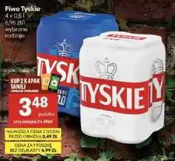Delikatesy Centrum Piwo Tyskie oferta