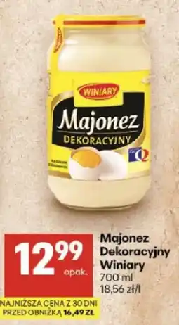 Delikatesy Centrum Majonez Dekoracyjny Winiary oferta