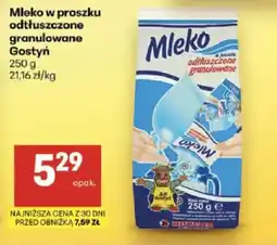 Delikatesy Centrum Mleko w proszku od tłuszczu granulowane Gostyn oferta