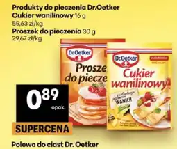 Delikatesy Centrum Cukier wanilinowy Dr.Oetker oferta