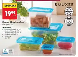 Biedronka Pojemniki na żywność Smukee oferta