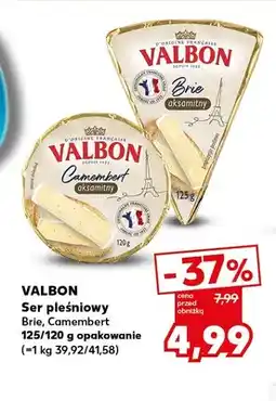 Kaufland Ser pleśniowy Brie Valbon oferta