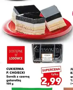 Kaufland Sernik z czarną galaretką Cukiernia P. Chojecki oferta