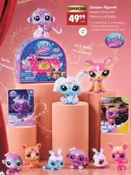 Biedronka Zestaw figurek niespodzianek Mommy & Baby Littlest Pet Shop oferta