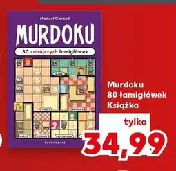 Kaufland Książka Murdoku 80 łamigłówek oferta