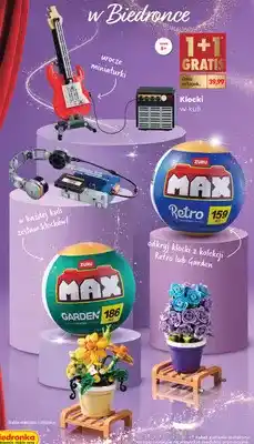 Biedronka Klocki w kuli Retro Zuru oferta
