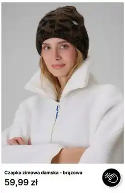 4F Czapka zimowa damska brązowa 4F oferta