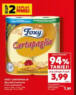 Kaufland Ręczniki kuchenne Cartapaglia Foxy oferta