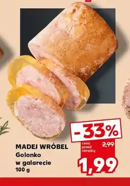 Kaufland Golonko w galarecie Madej Wróbel oferta