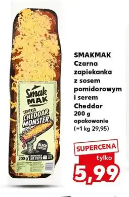 Kaufland Czarna zapiekanka z sosem pomidorowym i serem Cheddar Smakmak oferta