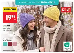 Biedronka Czapka damska Clevé oferta