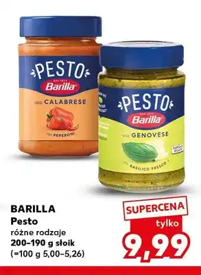 Kaufland Pesto Barilla oferta