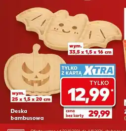 Kaufland Deska bambusowa oferta