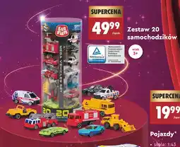 Biedronka Zestaw 20 samochodzików Elefun oferta
