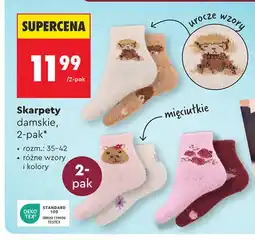 Biedronka Skarpety damskie 2-pak oferta