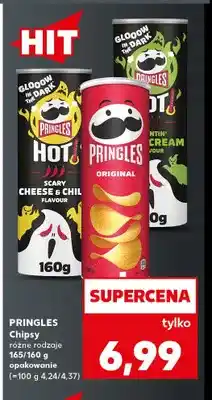Kaufland Chipsy Pringles Hot Scary Cheese & Chili Flavour oferta