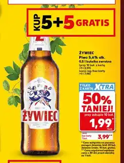 Kaufland Piwo Żywiec 5,6% oferta