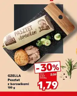 Kaufland Pasztet z borowikami Gzella oferta