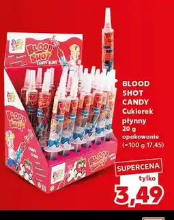 Kaufland Cukierek płynny Blood Shot Candy oferta