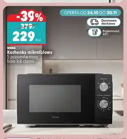 Biedronka Kuchenka mikrofalowa 5 poziomów mocy Midea oferta