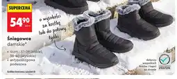 Biedronka Śniegowce damskie o wysokości za kostkę Clevé oferta