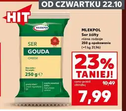 Kaufland Ser żółty Mlekpol oferta