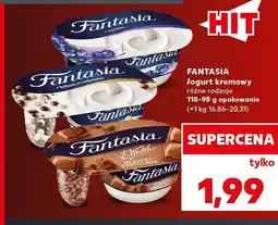 Kaufland Jogurt kremowy z jagodami Fantasia oferta