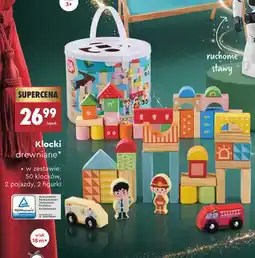 Biedronka Klocki drewniane EleFun oferta
