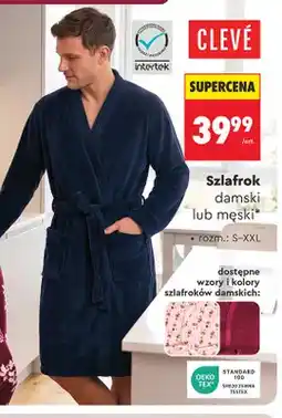 Biedronka Szlafrok męski Clevé oferta