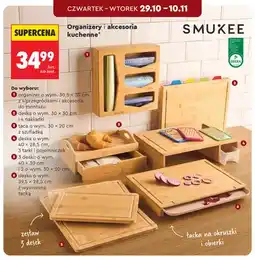 Biedronka Organizer o wym. 30,5x30 cm z 4 przegródkami i akcesoriami do montażu Smukee oferta