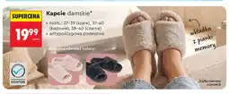 Biedronka Kapcie damskie oferta