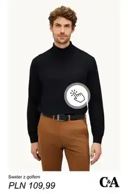 C&A Sweter z golfem C & A oferta