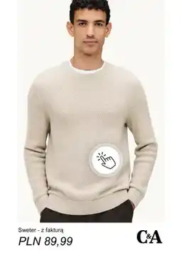 C&A Sweter z fakturą C & A oferta